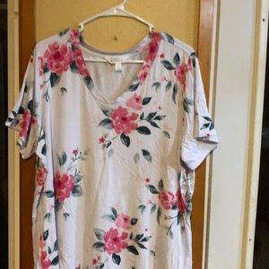 Womens short sleeve Market & Spruce tshirt size 2x